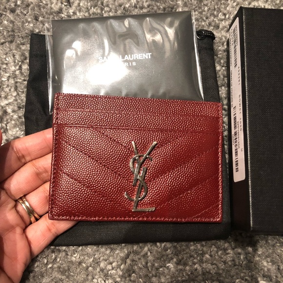 SOLD Ysl card holder - Picture 2 of 5